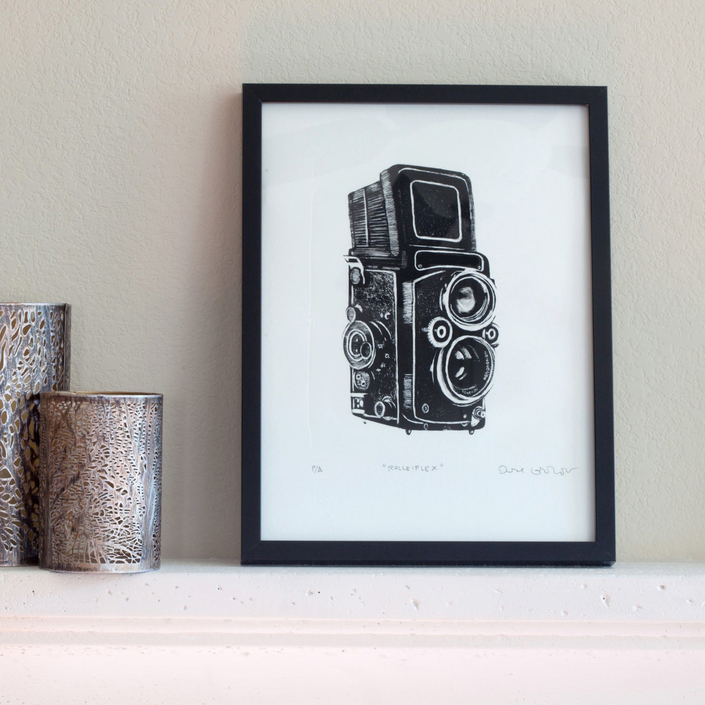 Twin-Lens Reflex Camera (Rolleiflex)
